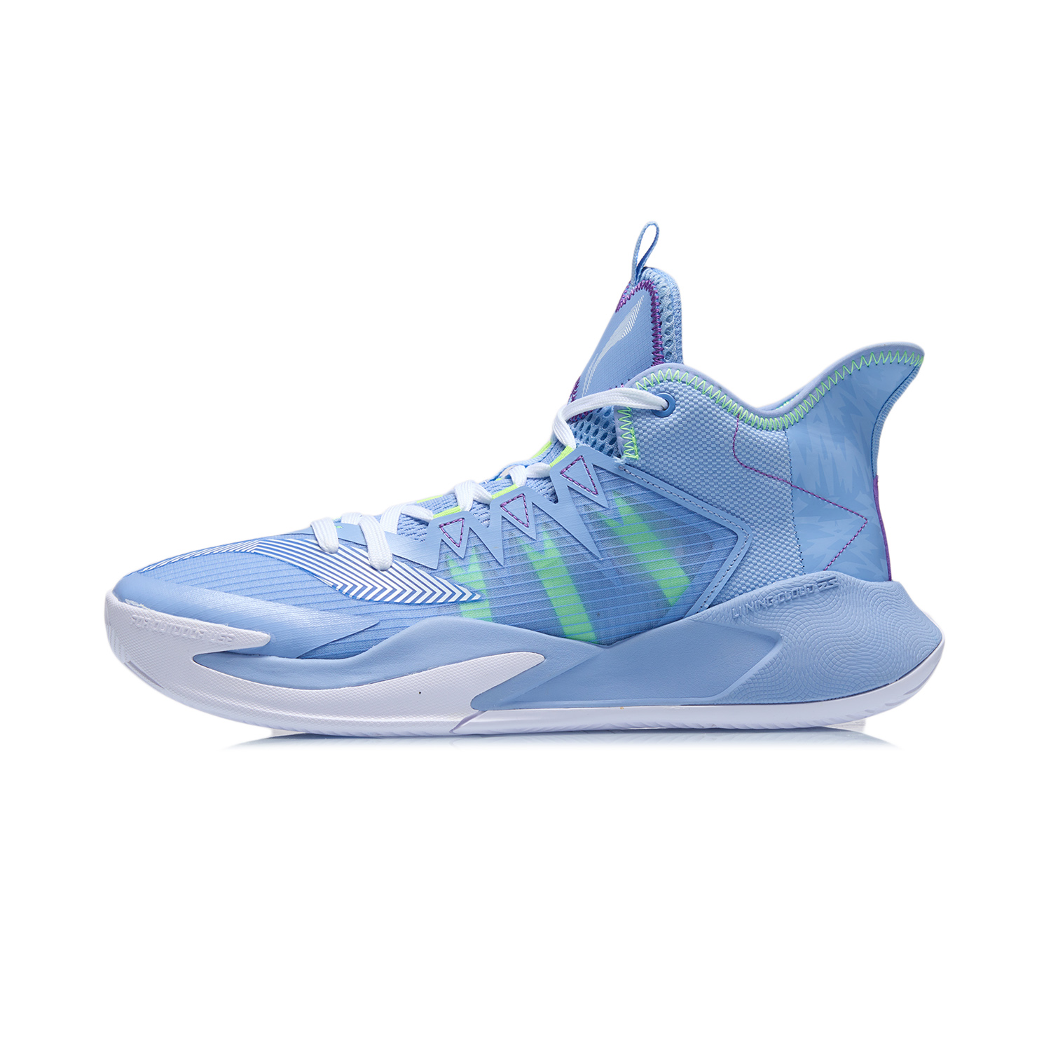暴風室外籃球鞋 - 極光藍